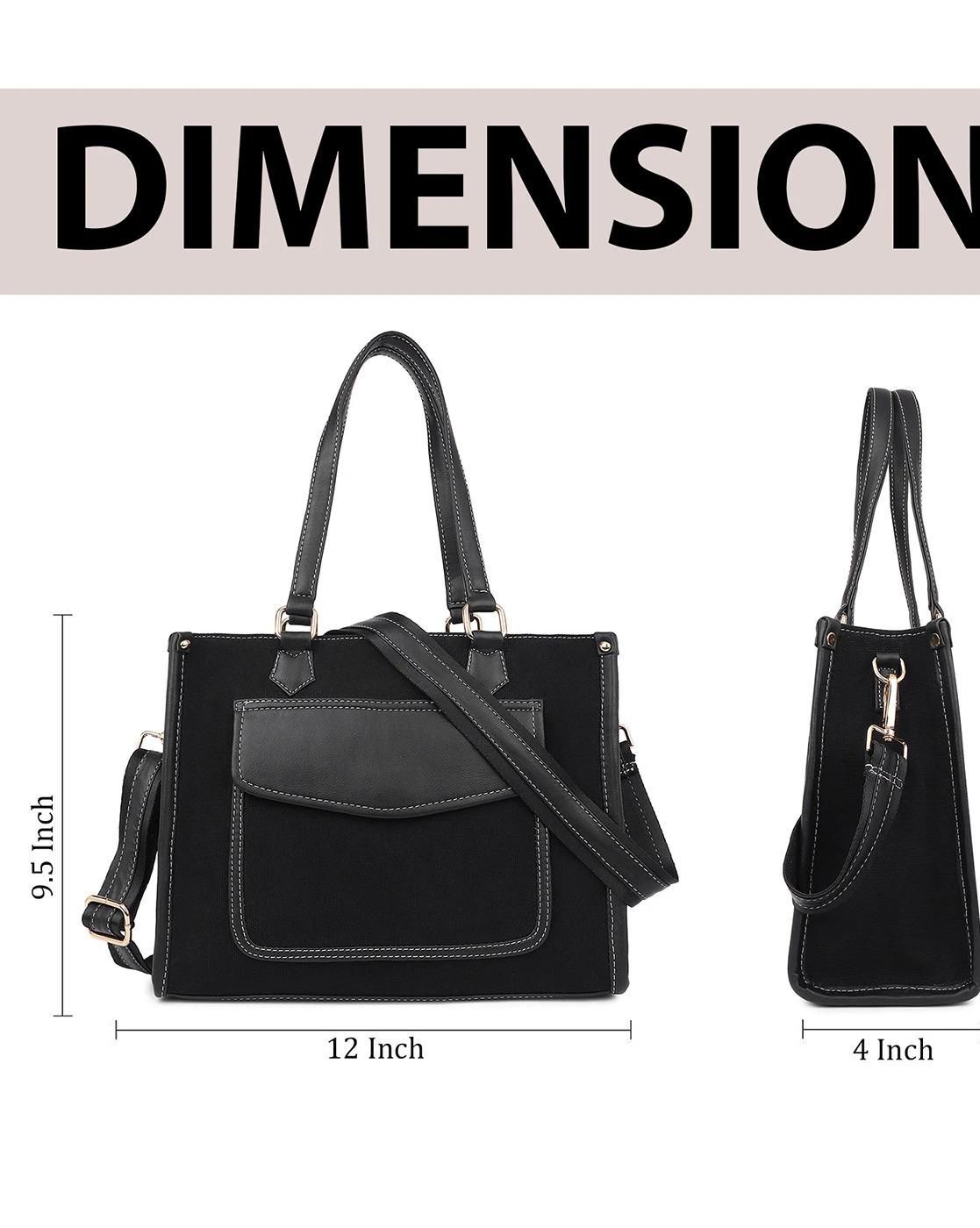 Stylish Large Capacity Tote Bag for Women – Office, Travel & Daily Use | Soft Lining Shoulder Bag