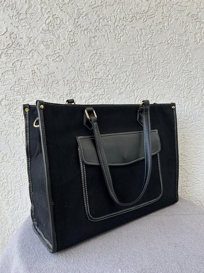 Stylish Large Capacity Tote Bag for Women – Office, Travel & Daily Use | Soft Lining Shoulder Bag