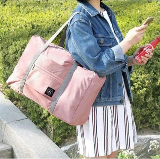 Foldable Waterproof Travel Duffel Bag – Lightweight & Expandable Carry-On Tote