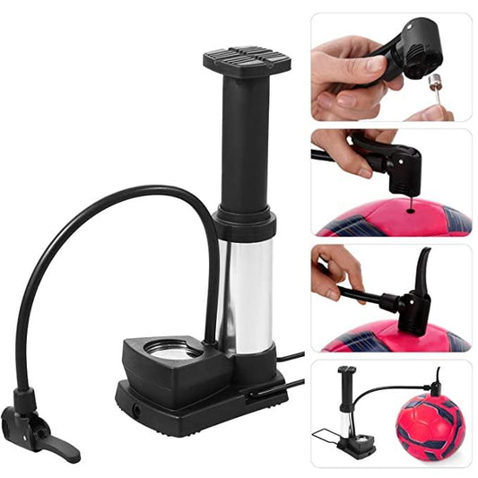 Portable Foot Air Pump with Pressure Gauge