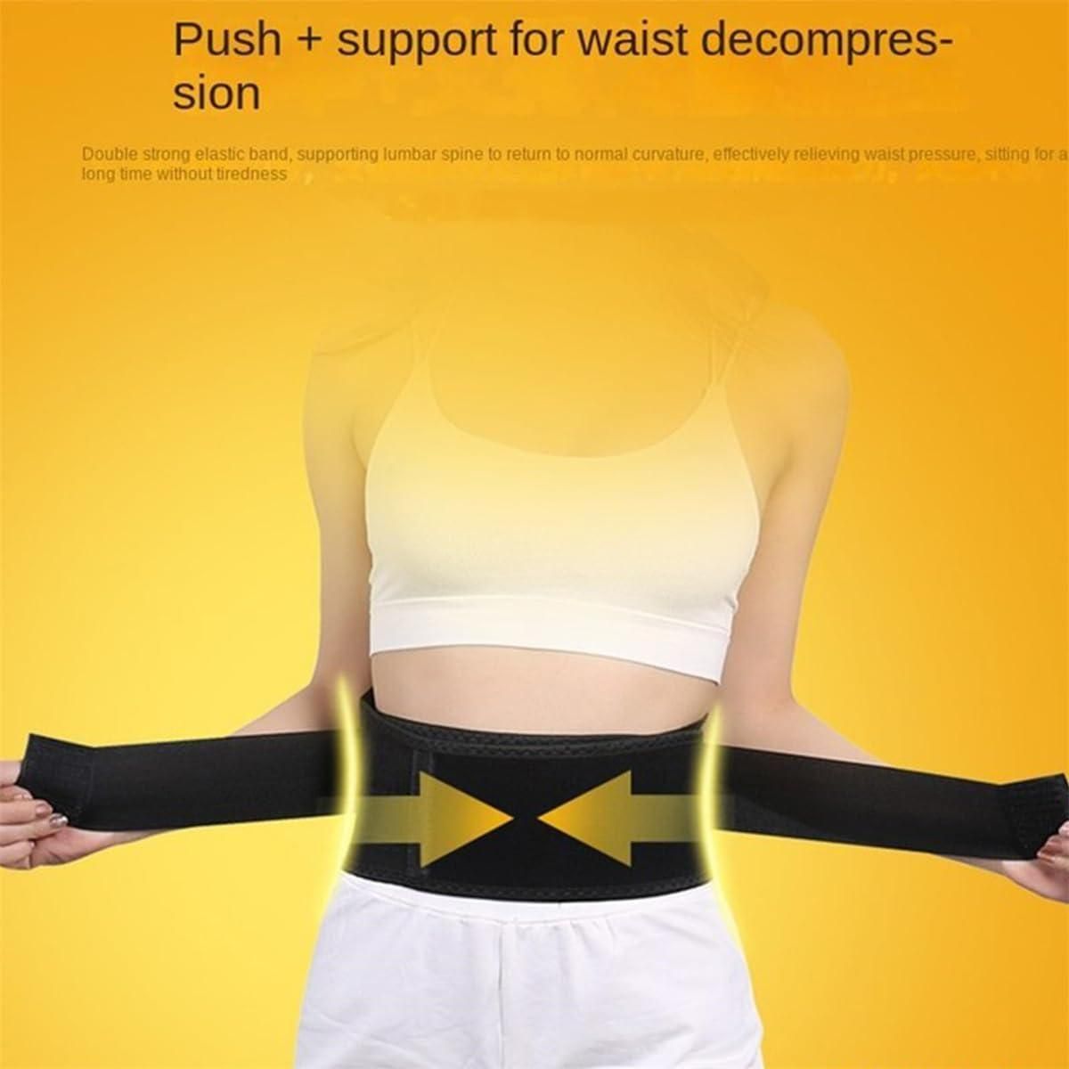 Acupressure Kidney Care Belt with Self-Heating Magnetic Therapy – Adjustable Lumbar Support