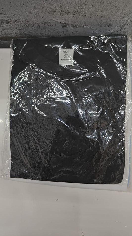 Men’s Round Neck Solid T-Shirts (Pack of 4) – Comfortable Polyester Casual Tees