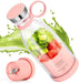 USB Portable Blender Bottle – Rechargeable Juicer for Travel, Gym & Outdoor Use