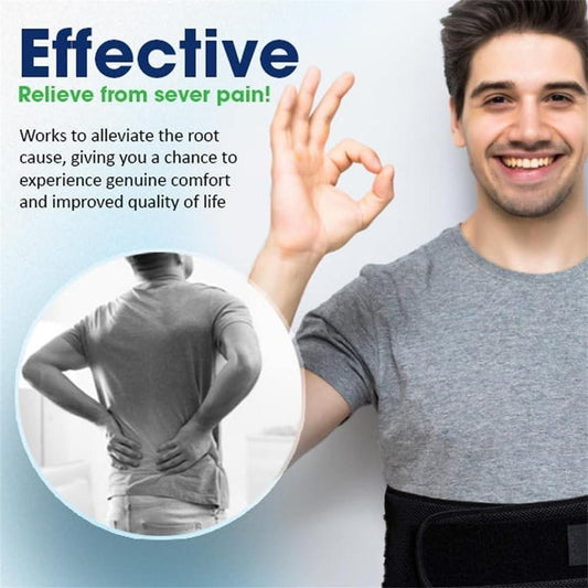 Acupressure Kidney Care Belt with Self-Heating Magnetic Therapy – Adjustable Lumbar Support