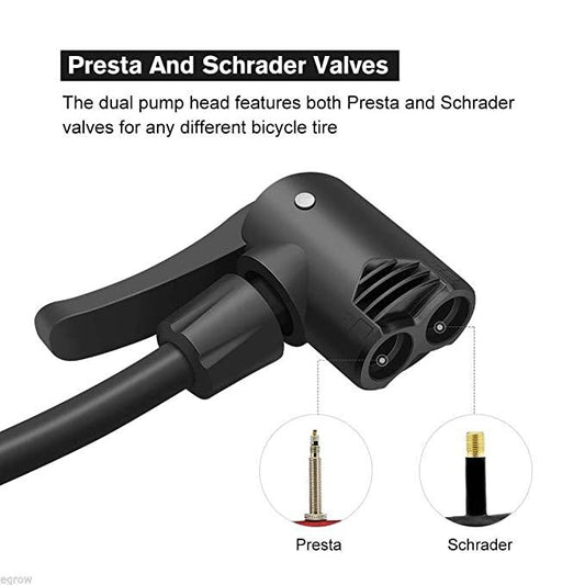Portable Foot Air Pump with Pressure Gauge