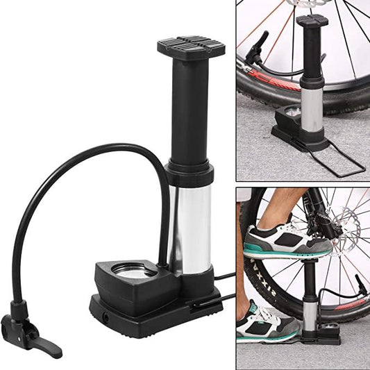 Portable Foot Air Pump with Pressure Gauge