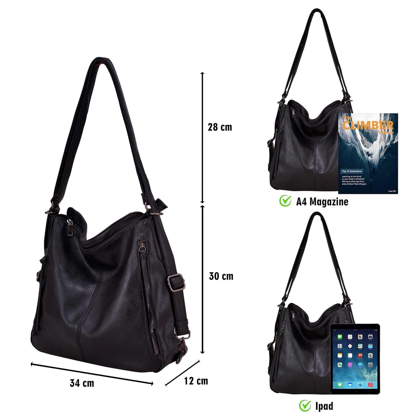 Premium 3-Piece Bag Set for Women – Daily, Office & Party Use